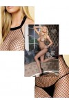 Sexy bodystocking in soft stretch mesh Sexy Shop Black One Size