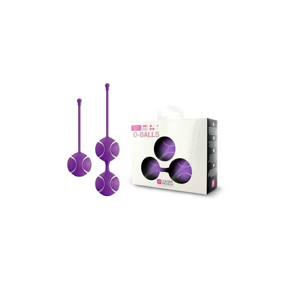 Geisha Purple Lovers Premium O-Balls Set