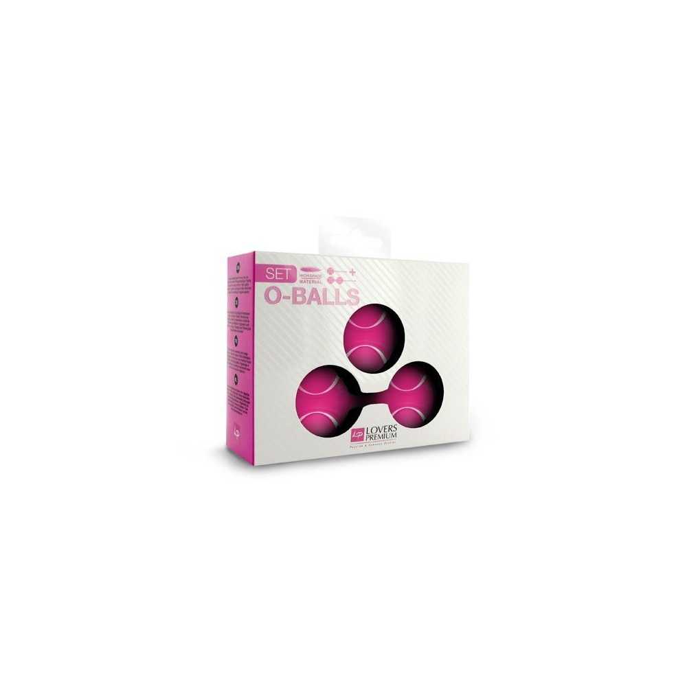 Palline da Geisha Rosa Lovers Premium O-Balls Set D.3,6cm