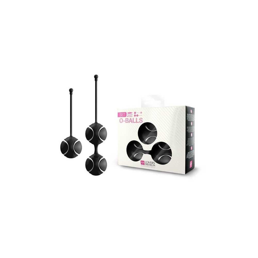 Palline da Geisha Nero Lovers Premium O-Balls Set D.3,6cm