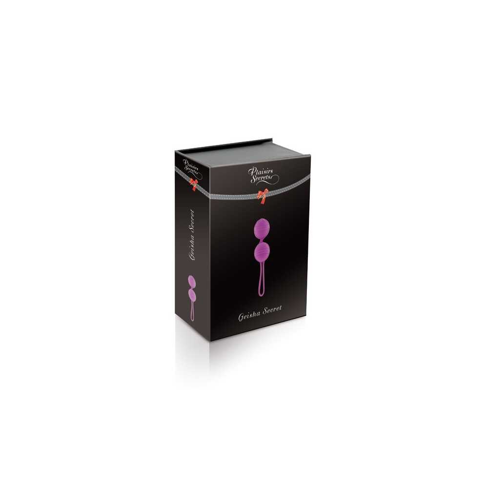 Plaisirs Secrets Geisha Purple Balls D.3,8 L.13cm