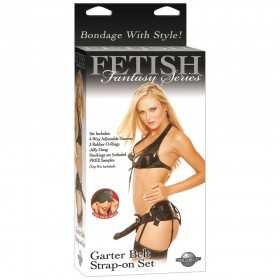 Garter Belt Strap On Set Sexy Shop L.14cm D.3-3.5cm