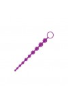 10 Bead Anal Dildo Purple Colour L.31cm D.0,9-2,3cm Sexy Shop