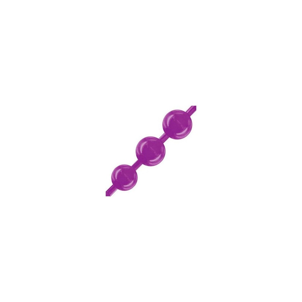 10 Bead Anal Dildo Purple Colour L.31cm D.0,9-2,3cm Sexy Shop