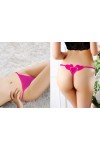 Mini perizoma sexy con cuoricini Slip Fucsia