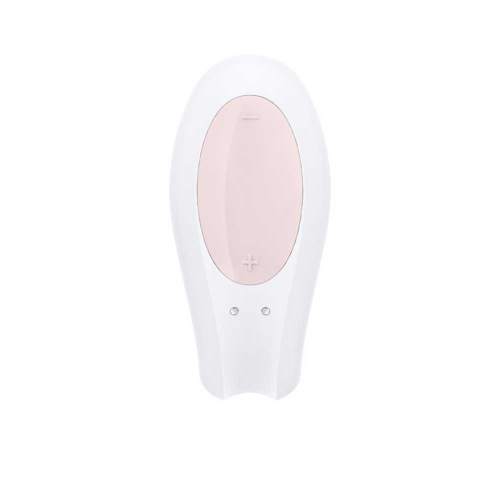 Satisfyer Double Joy Con APP Bianco Vibratore Massaggiatore