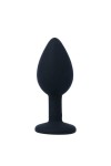 Intense Shelki S Plug Anal Black 2,8x7,2cm