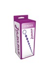 Jammy 10 Bead Anal Dildo in PVC Purple Colour L.32cm