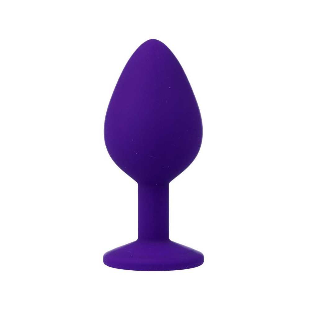 Intense Shelki M Plug Anale Viola 3,5x8cm