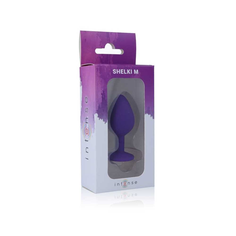 Intense Shelki M Plug Anale Viola 3,5x8cm