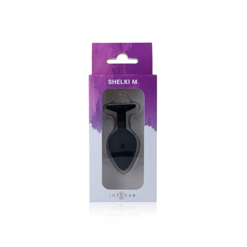 Intense Shelki M Plug Anal Black 3,5x8cm