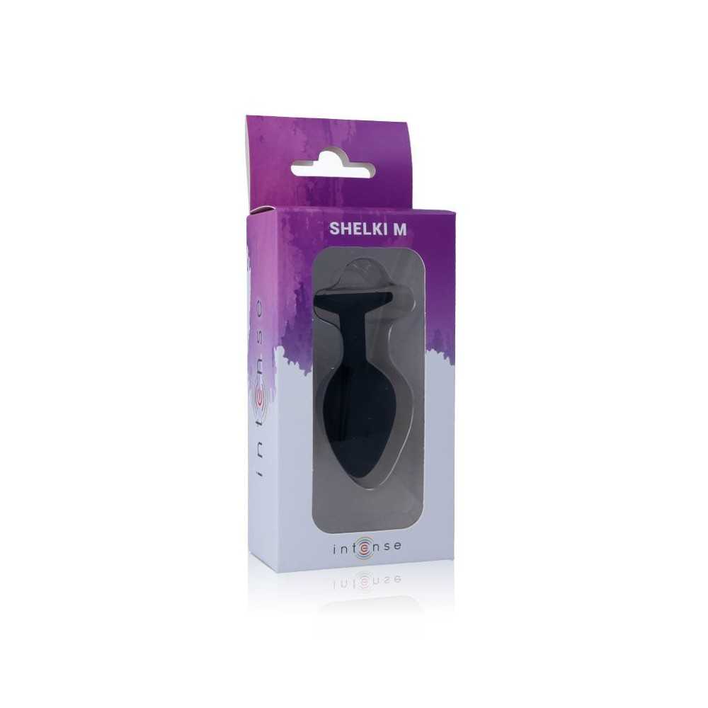 Intense Shelki M Plug Anal Black 3,5x8cm