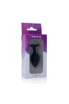 Intense Shelki M Plug Anal Black 3,5x8cm