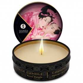 Mini Caress by Candlelight Massage Candle Rose