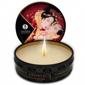 Mini Caress by Candlelight Massage Candle Wine