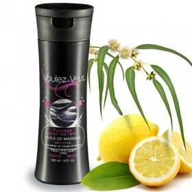 Voulez-Vous Massage Oil Eucalyptus & Lemon 150ml Stimulating Aphrodisiac