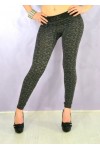 Sexy black and grey speckled leggings Sexy Shop Black One Size