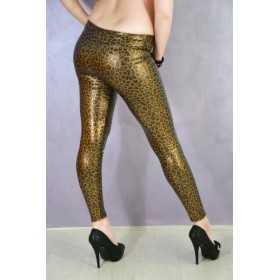 Sexy shiny leopard print leggings Sexy Shop Leopard Print One Size