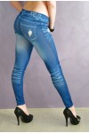 Sexy jeggings Sexy Shop Blue One Size