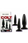 Set of 3 Anal Plugs Anal Trainer D.2,4/3,2/4,3cm L.11,6/13,6/16,6cm