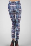 Leggings with butterfly and floral print Sexy Shop One Size