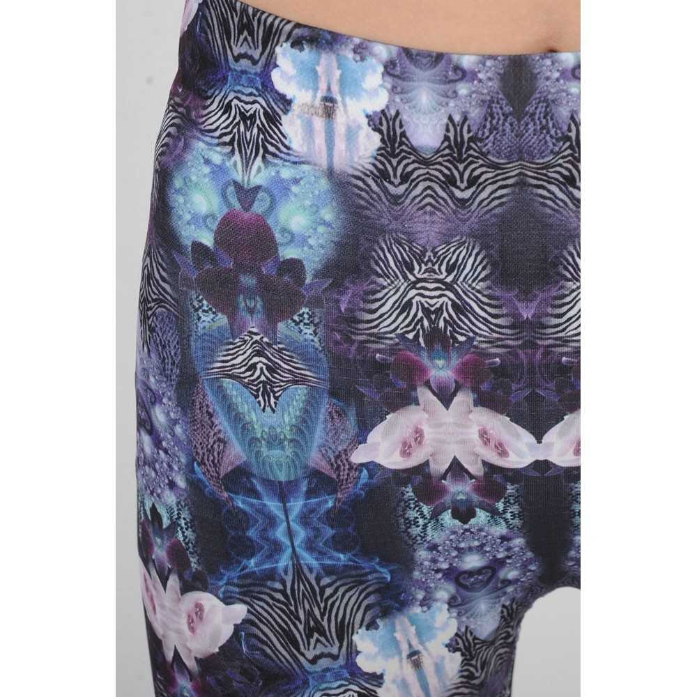 Leggings with butterfly and floral print Sexy Shop One Size