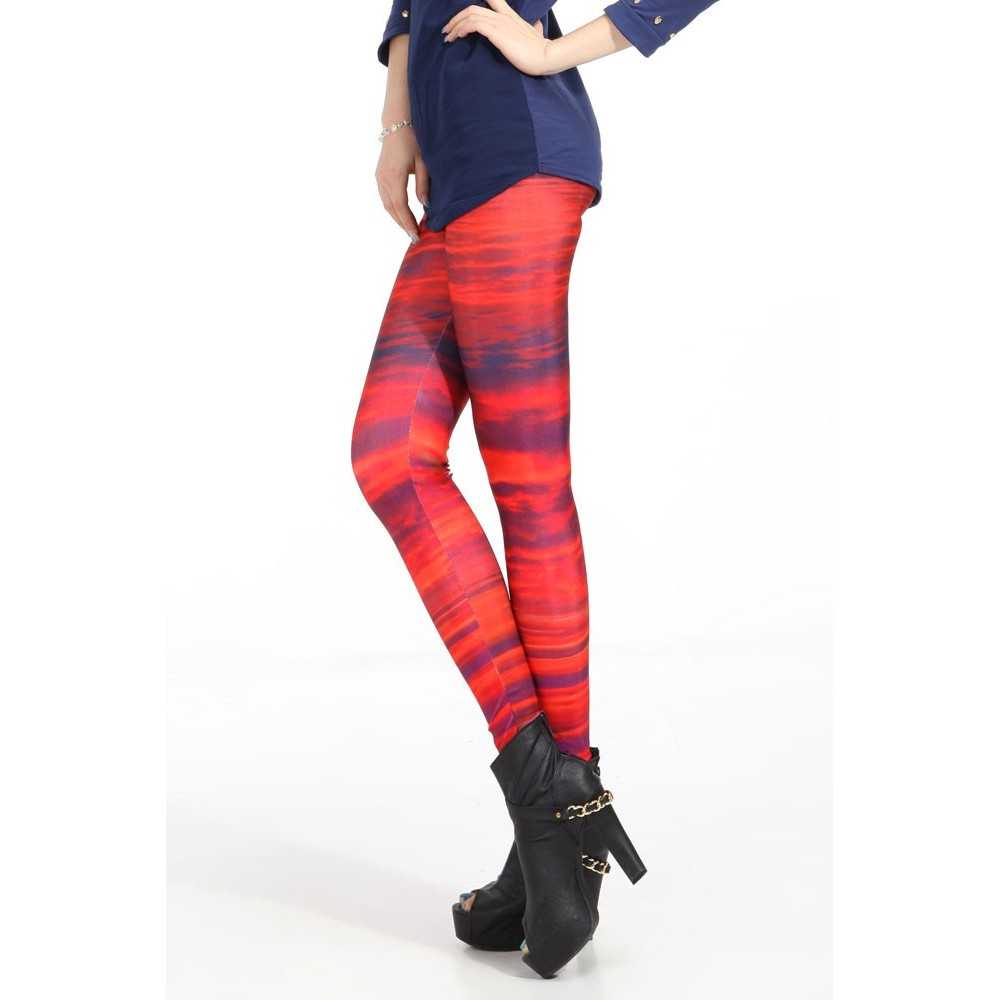 Sunset print leggings Sexy Shop One Size