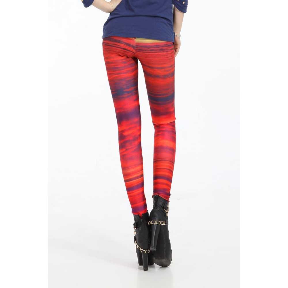 Sunset print leggings Sexy Shop One Size