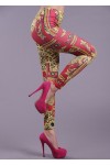 Sexy Paisley print leggings Sexy Shop One Size