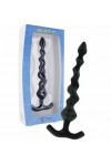 ManzzzToys Giletti Black Silicone Anal Chain D.2-3,5cm L.21cm