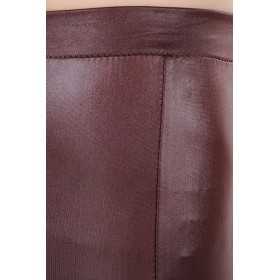 Brown leggings with black stripe inserts Sexy Shop One Size
