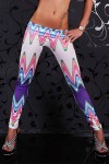 Leggings Pantaloni elasticizzati multicolore Yoga Sport Classici