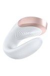 Satisfyer Double Love Luxury Partner Vibrator White