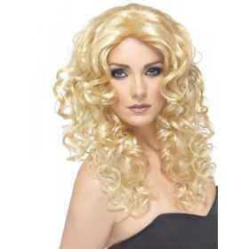 Blonde wavy hair wig Sexy Shop