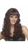 Brunette wavy hair wig Sexy Shop