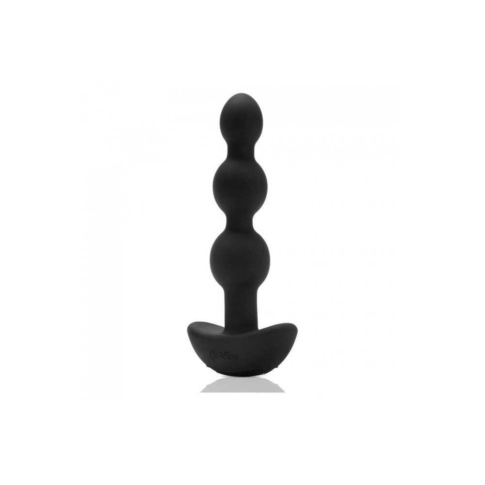 B-Vibe Triplet Anal beads Black 5.4” x 1.2”   @DIR