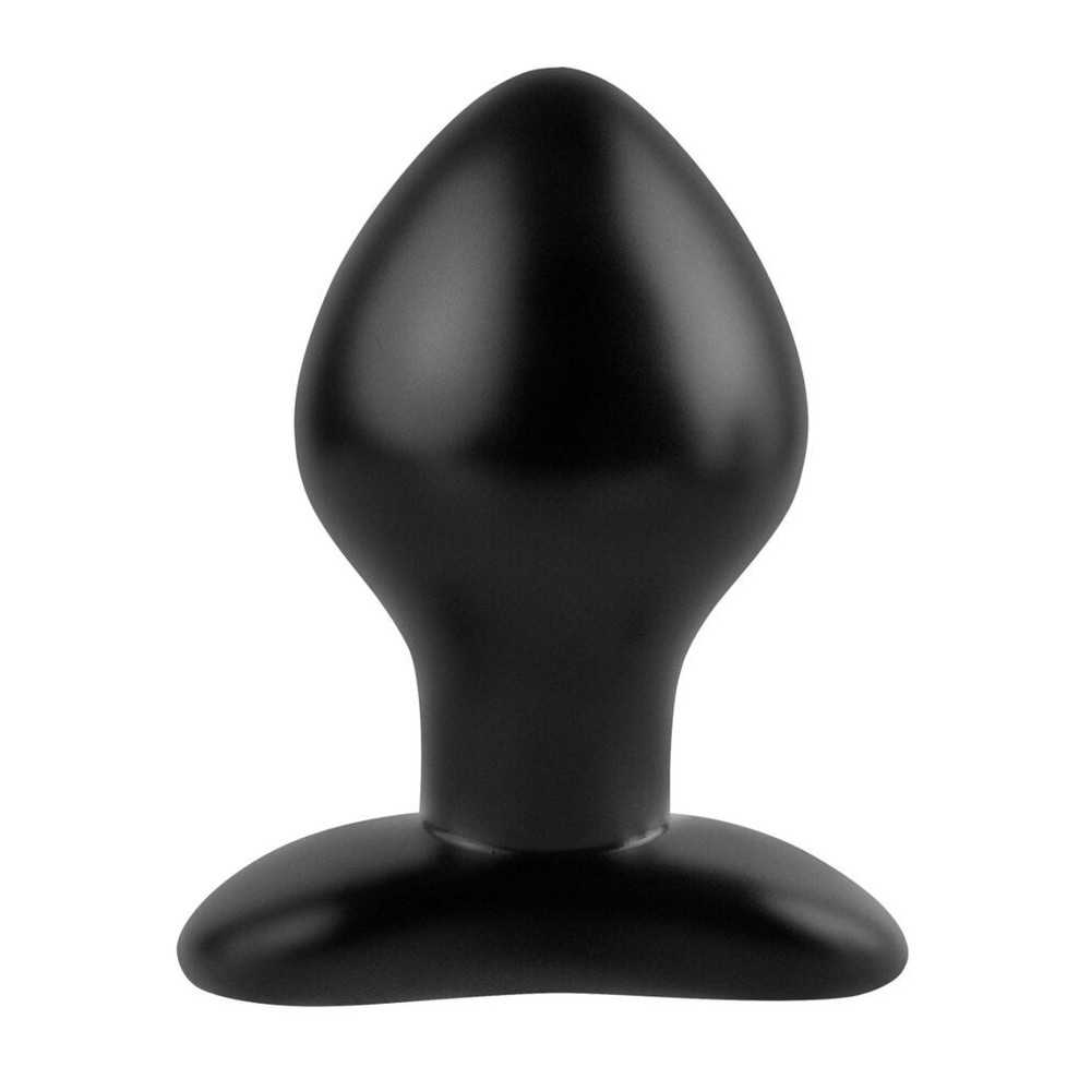 Megasex Fantasy Anal Plug All Black 3"x5" @DIR