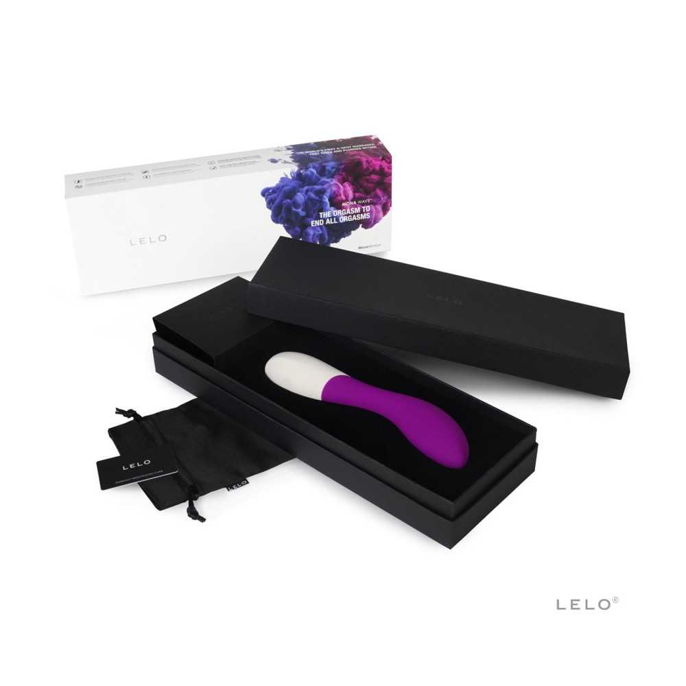 Lelo Mona Wave Deep Rose G-Spot stimulator @DIR