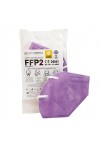 100 Italiamedica LILAC FFP2 PPE Masks CE2841 Certified Cat.III Made in EU