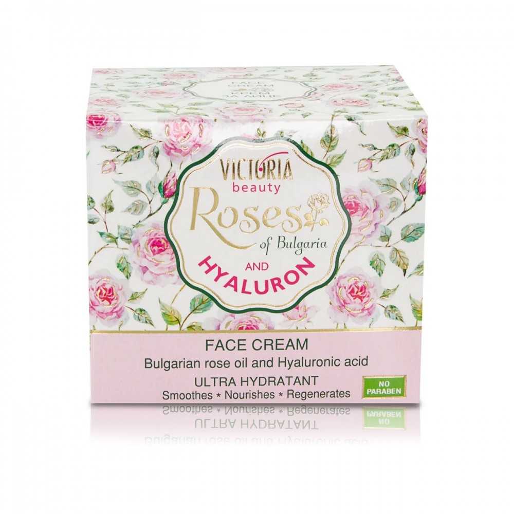 Ultra hydrating face cream with rose oil 50ml Victoria Beauty