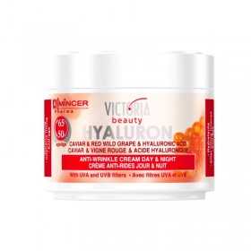 Face Cream Caviar Red-Grape Anti-Wrinkle & Hyaluronic Acid 50-65 Victoria Beauty