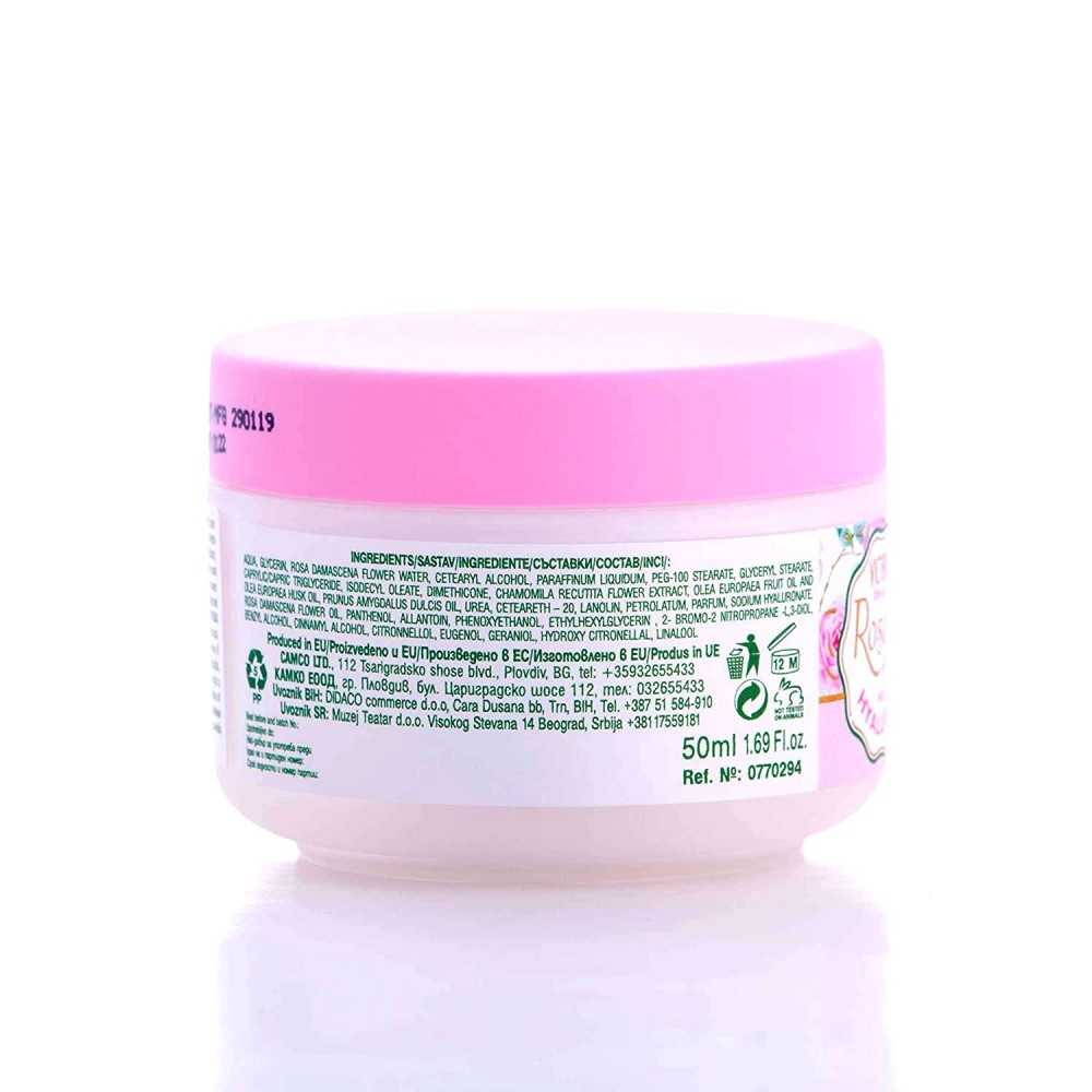 Ultra hydrating face cream with rose oil 50ml Victoria Beauty