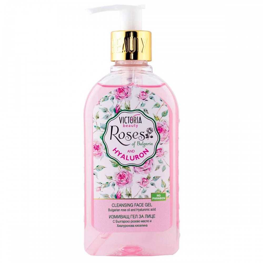 Cleansing gel for face with rose oil 200ml Victoria Beauty