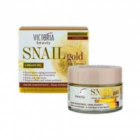 Anti-Aging Day Face Cream with Snail Extract & Argan Oil 50ml Victoria Beauty