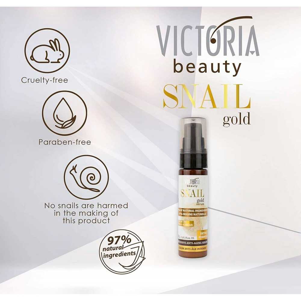 Intensive Anti-Aging Serum with Snail Extract & Argan Oil 30ml Victoria Beauty