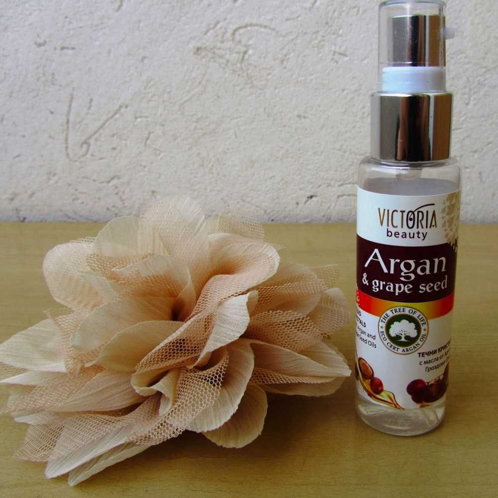 Liquid Crystals with Argan and Grape Seed Oils 50ml Victoria Beauty