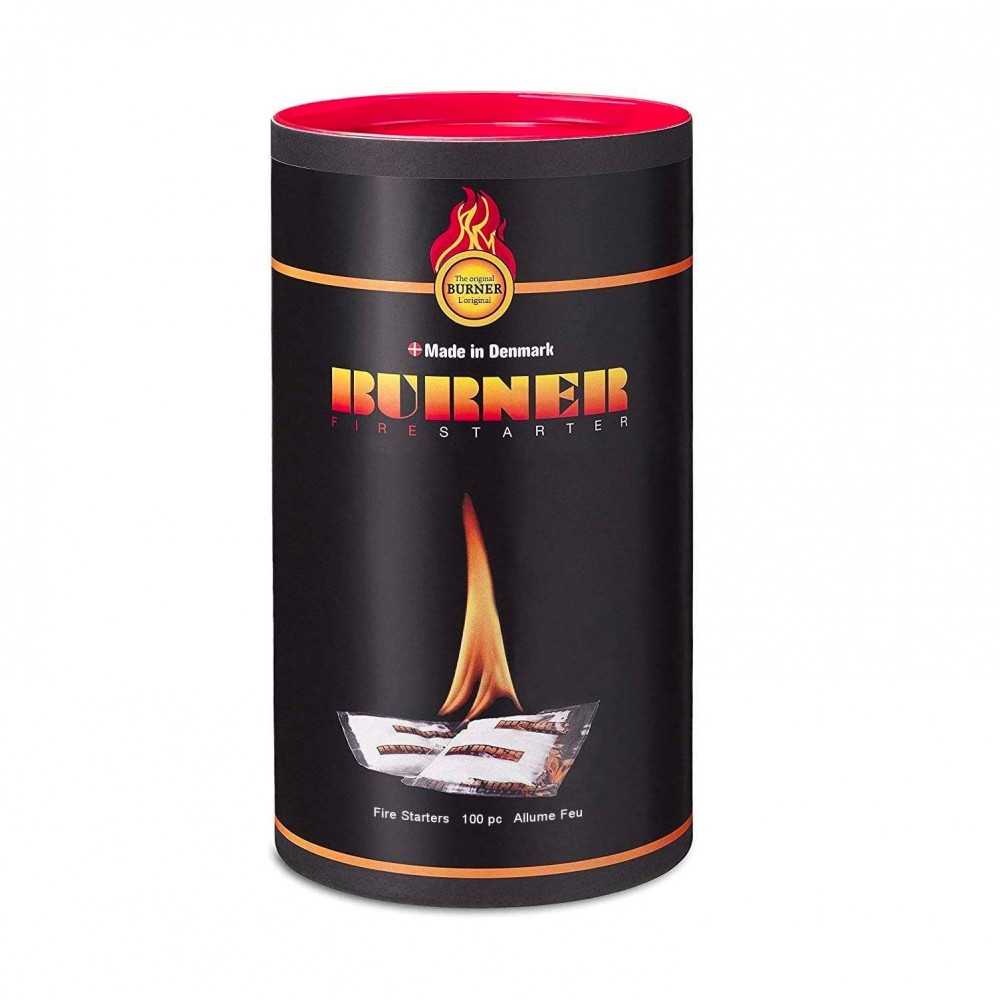 Burner Firestarter Accendifuoco BIO OIL 100 Bustine per Barbecue