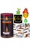 Burner Firestarter Accendifuoco BIO OIL 100 Bustine per Barbecue Camino Stufa