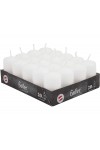 Hofer Non-drip Pillar Candles 4x7cm 7h Box of 20Pcs White