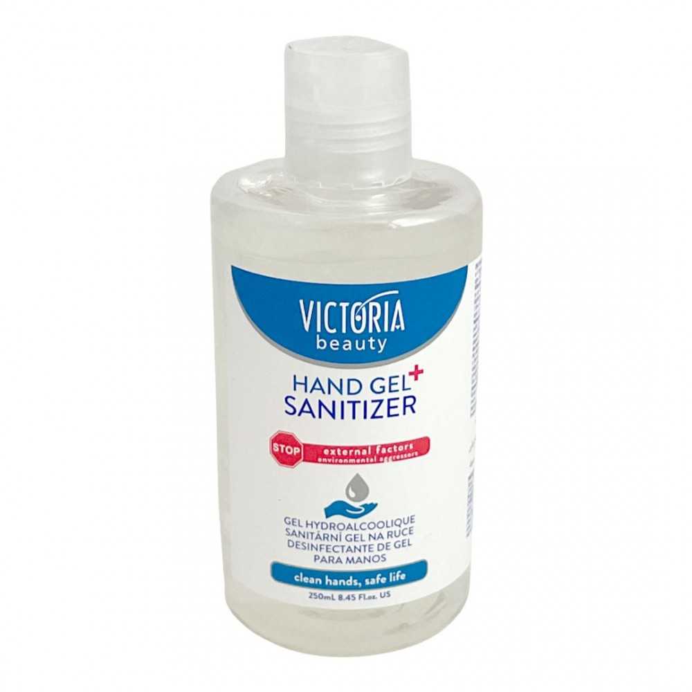 4 Antibacterial Hand Gel Sanitizer 250ml Victoria Beauty